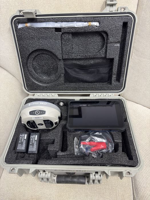 Gps Carlson BRx7 com caderneta Ruggetch Fieldpad 8.