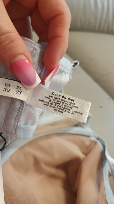 Stanik biustonosz Fleur Du Mal nowy 42 D