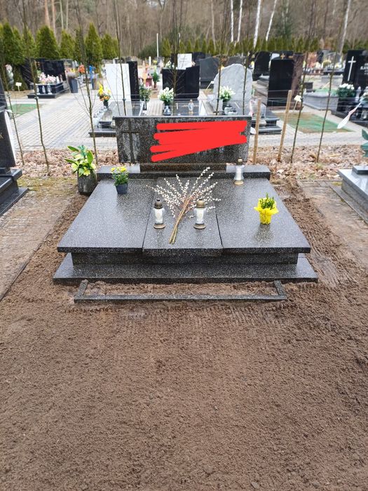 Opieka nad grobami Poznań i okolice | Mycie nagrobków