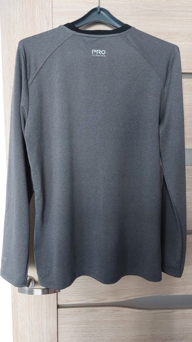 Koszulka meska t shirt sportowa do biegania szybkoschnący longsleeve L