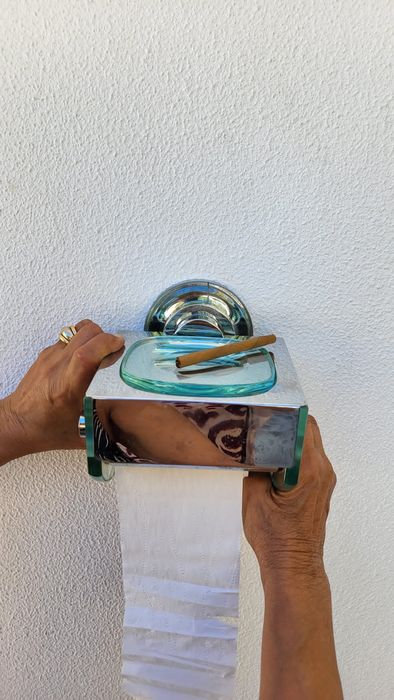 Conjunto antigo acessórios wc