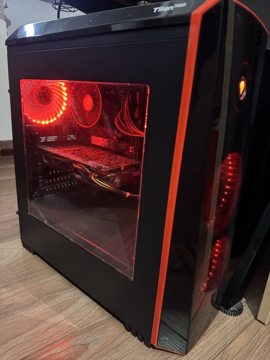 Zestaw gamingowy - AMD + 16 RAM + WINDOWS  + RADEON …