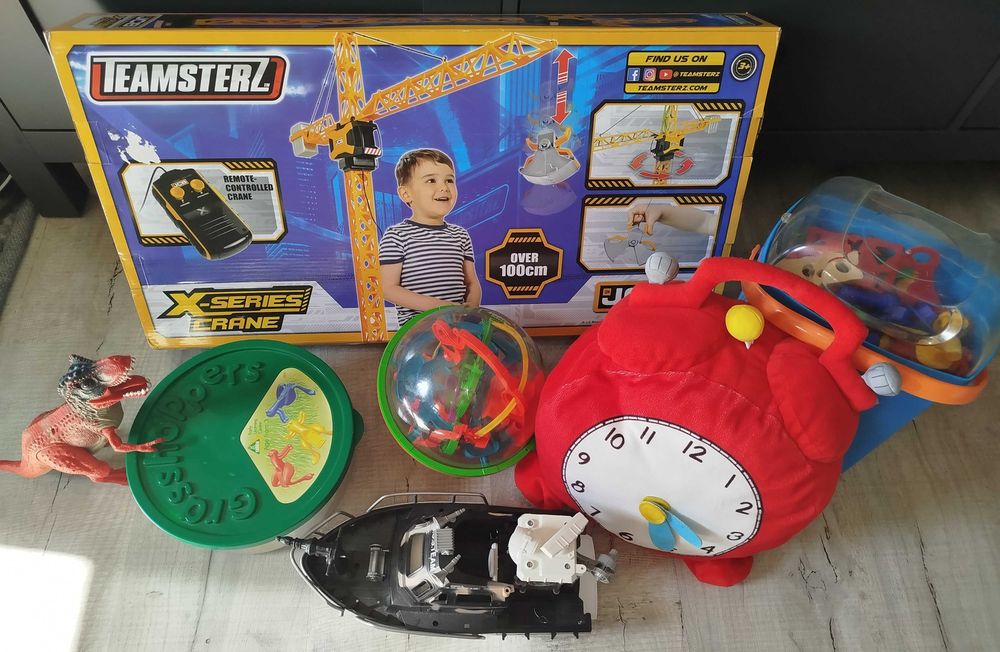 Duży zestaw zabawek dla dziecka do 6 lat