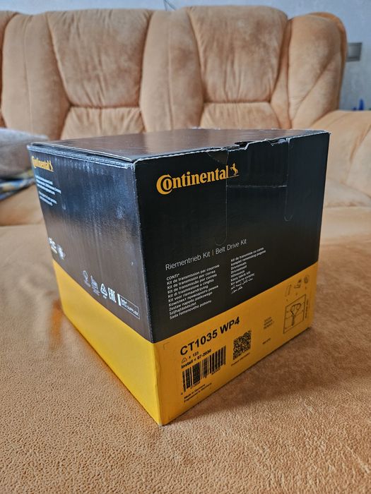 Комплект ГРМ Рено К9К Continental CT1035 WP4