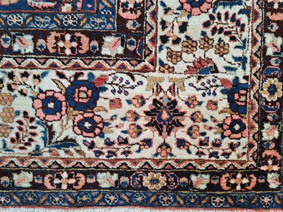 Piękny Perski Tabriz ręcznie tkany wełniany dywan 240x350cm  nr1675