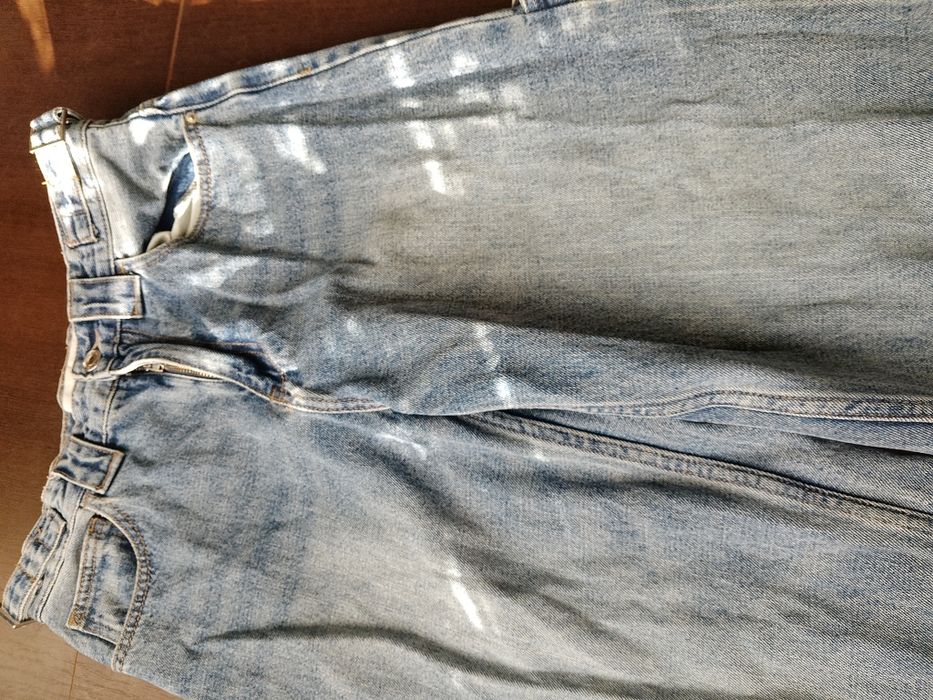 Jeansy baggy damskie