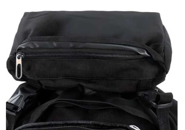 Nowy Plecak taktyczny, duży, mocny, czarny 50l, militarny, pojemny