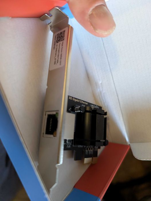 Vendo placa de rede 5g pciexpress nova em folha