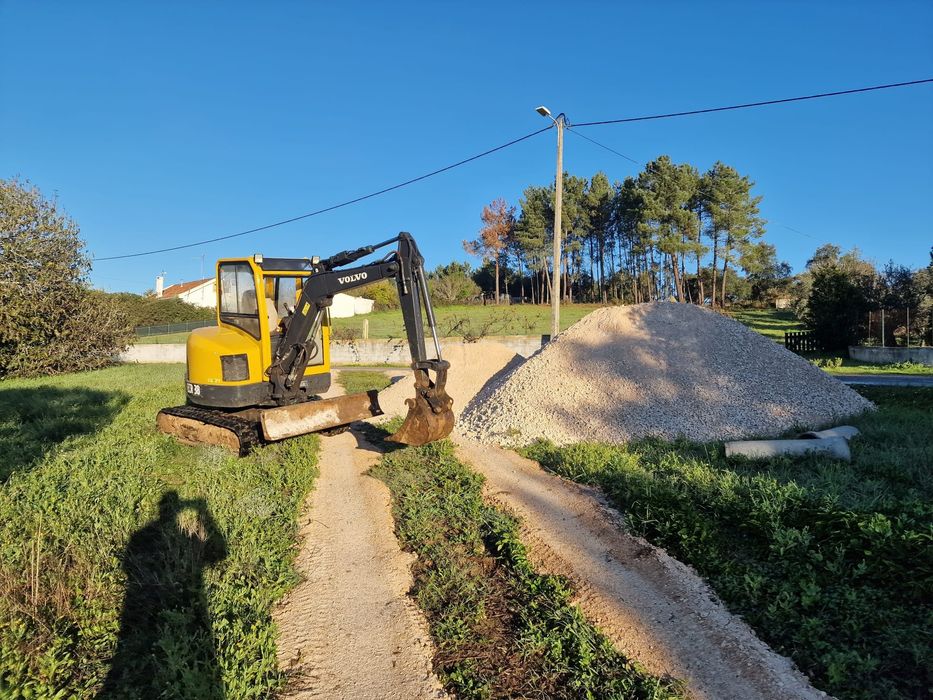 Mini giratória e basculante