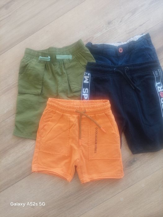 Spodenki 104 chłopięce zestaw
