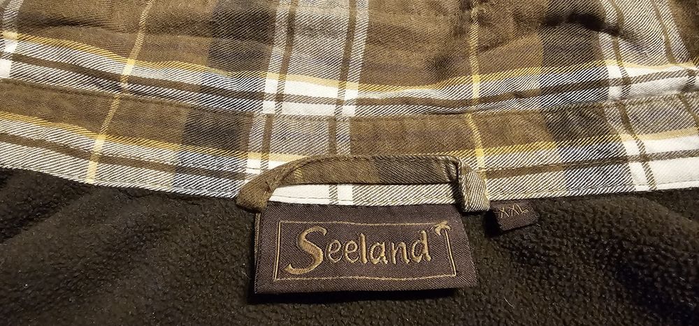 Seeland myśliwska koszula ocieplana męska rozmiar XXL wymiary na zdjęciach