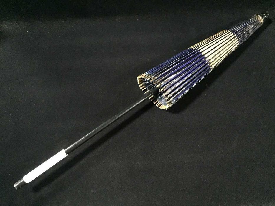 Tradycyjny japoński parasol parasolka JYANOME WAGASA XXw. kimono