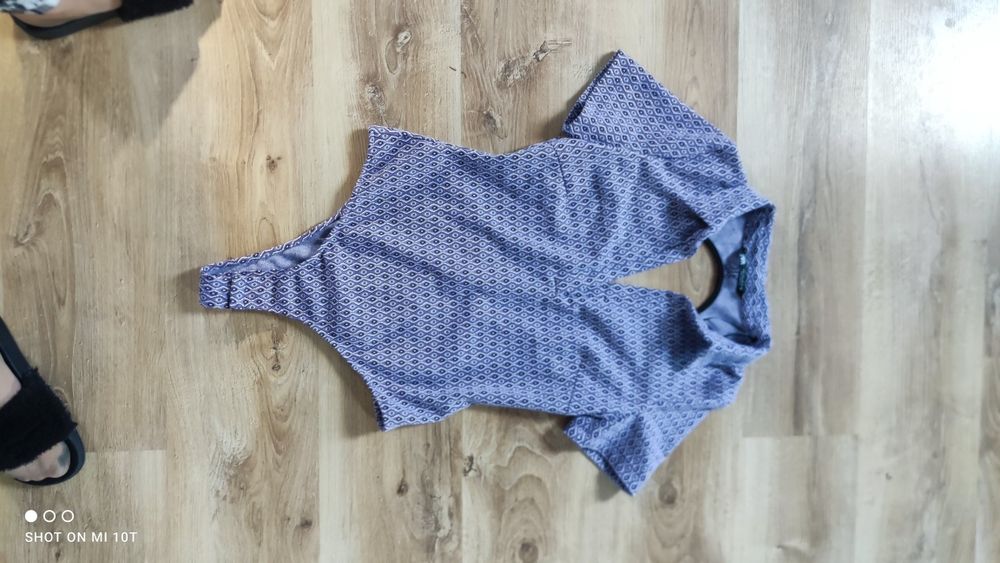 Zara body 40 L nowe fioletowe fiolet bluzka elegancka  gorset