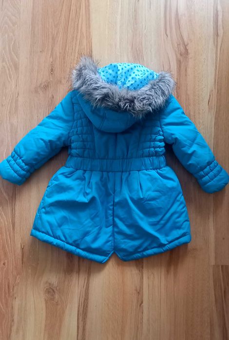 Kurteczka zimowa na dziewczynke 86-92