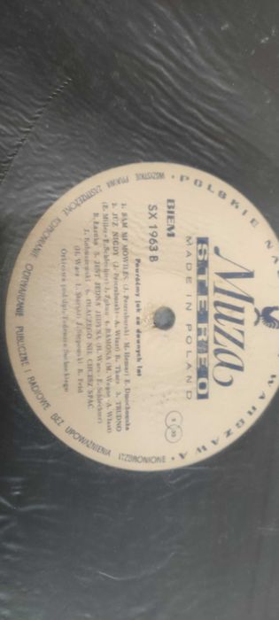 płyta winylowa powróćmy jak za dawnych lat przeboje zestaw 2 sztuki