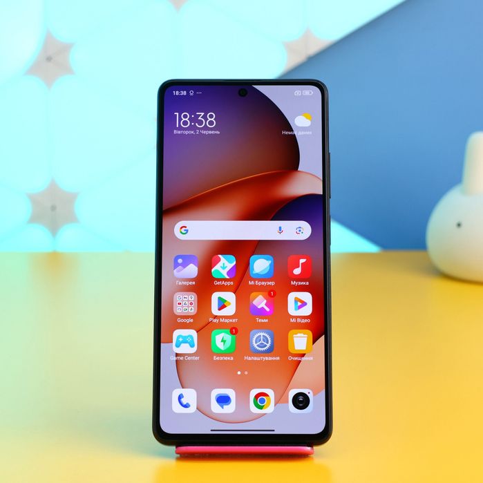 Смартфон Redmi Note 12 Pro 5G 6/128GB Onyx (167531) Б/У З ГАРАНТІЄЮ
