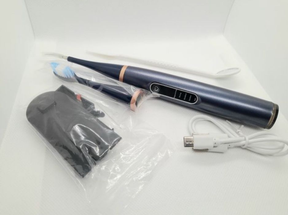 Escova de dentes elétrica e limpeza