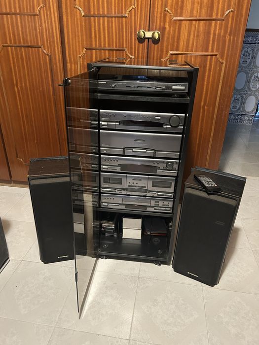 Aparelhagem modular Pionner com móvel