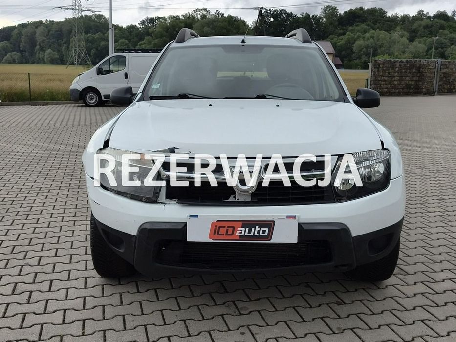 Dacia Duster 1,5 dci 90ps* 6-biegów* 4x4* lekko uszkodzony* ICDauto.com