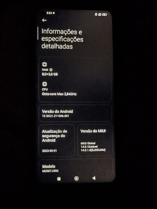 Mi10T Pro Preto 256GB