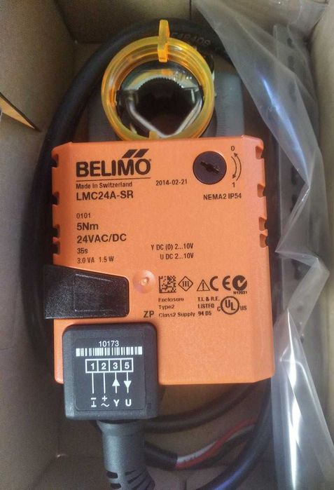 Belimo LMC24A-SR Электропривод воздушной заслонки (ускоренный ход)