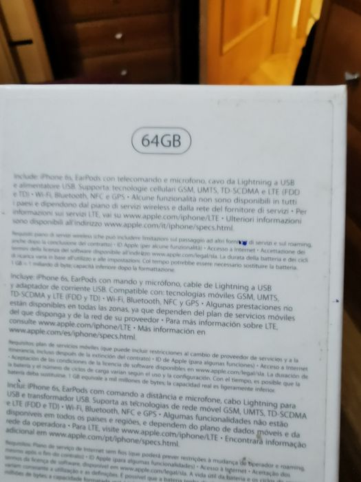 Vendo IPhone 6s 64Gb