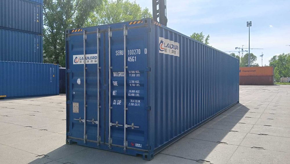 SPRZEDAM UŻYWANY Kontener morski 40HC - po kilku podróżach - VY