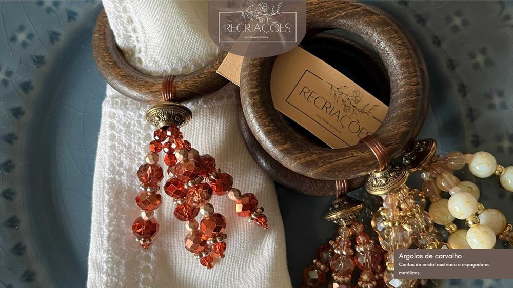 Argolas de guardanapos para casamentos