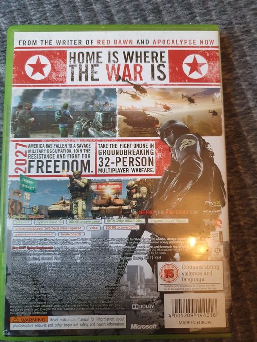 Home front I Frontlines fuel of war xbox360