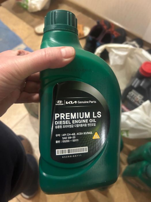Масло Mobis hyundai kia Premium LS DIESEL 5W30 1L 6L
