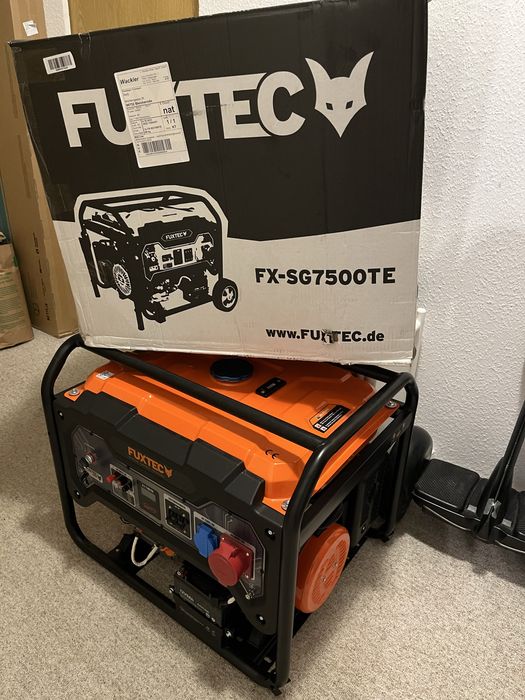 Новий генератор 6.5квт Fuxtec  FX SG 7500 TE