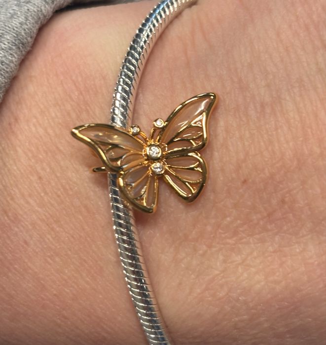 Charms zawieszka motyl do Pandora