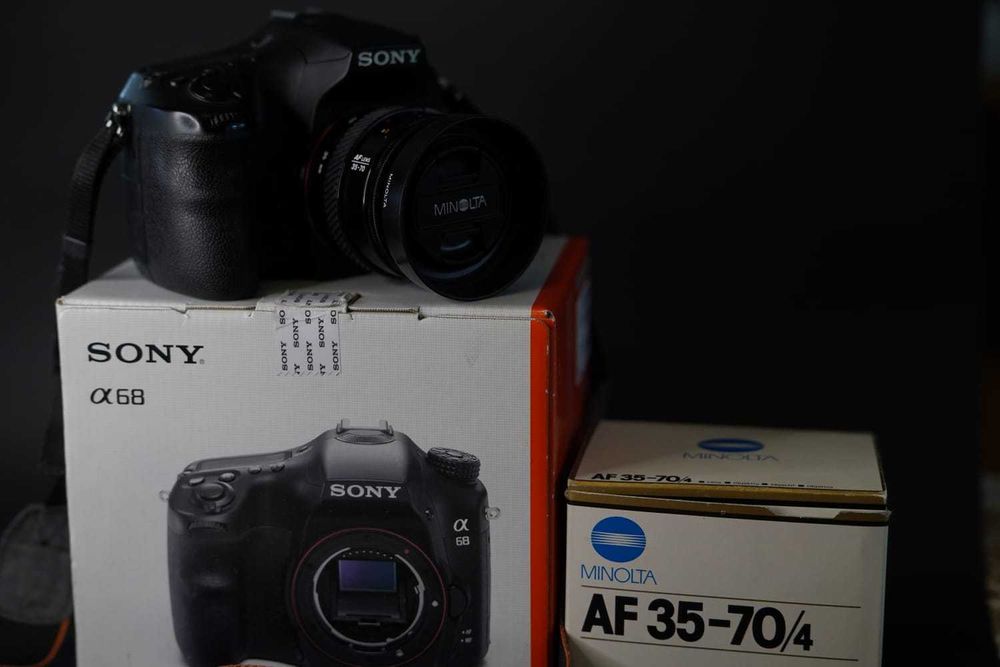 Aparat Sony Alpha α68 z bagnetem A APS-C ILCA68