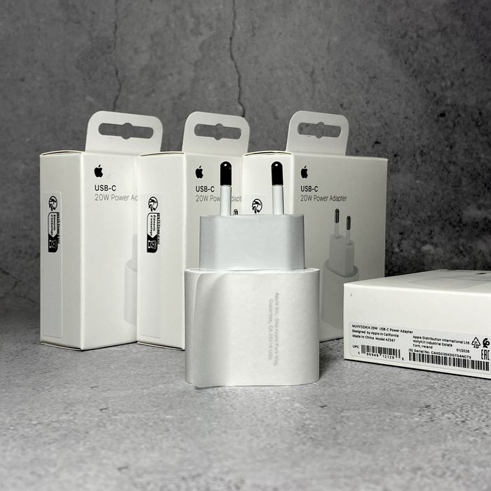 Зарядка Apple IPhone Оригинал OEM Type-C 20W Швидка зарядка