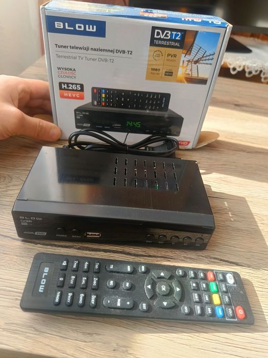 Antena pokojowa+ dekoder DVB-T