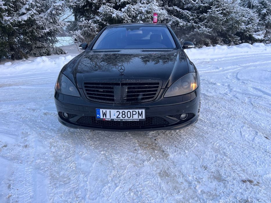 Mercedes-Benz Klasa S Long, odciągi, masaże, night vision, harman kardon, kamera cofania