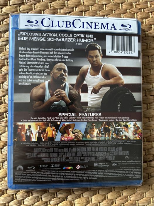 Sztanga i Cash blu ray (brak pl)