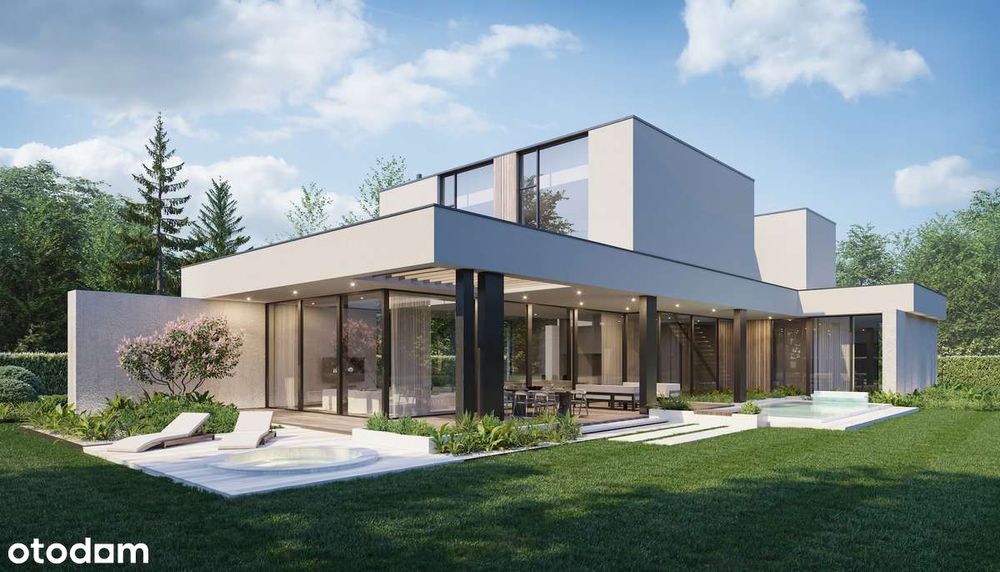 Piękna nowoczesna rezydencja przy lesie kabackim basen 2Q2026
