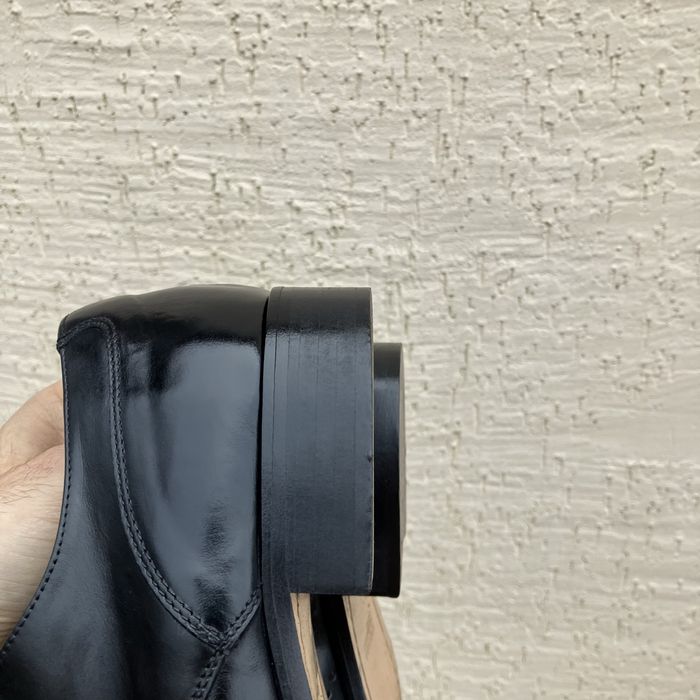 Мужские класические кожаные туфли, р43-43,5, Италия