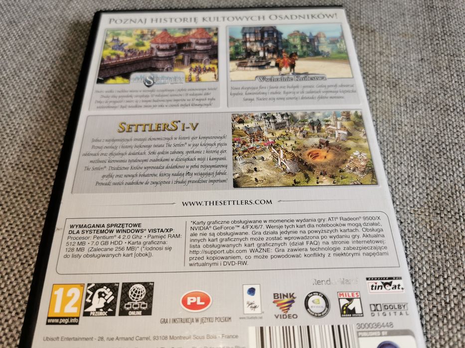 Settlers Complete I-VI PC gra PL (stan BDB++) sklep Ursus Warszawa ...