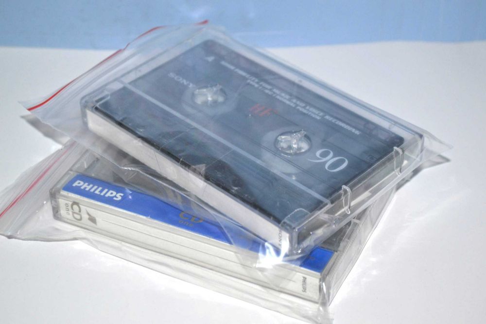 2szt zestaw kasety magnetofonowe SONY PHILIPS doskonały stan k. kaseta