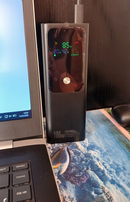 Павербанк для ноутбука 100W USB-C PD Powerbank 100 Ватт