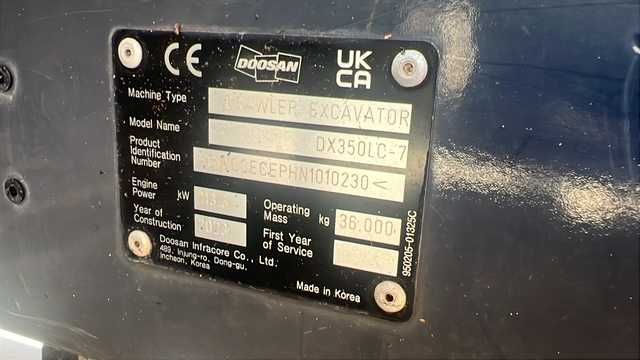 develon dx350lc-7