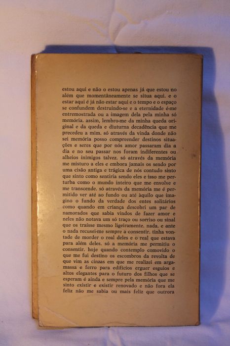 1ª edição de "Rumor Branco" (1962), de Almeida Faria