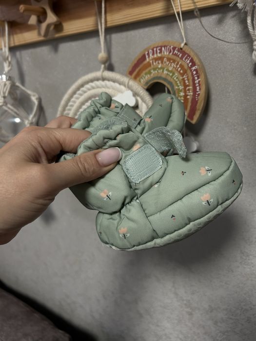 Теплі пінетки для дівчинки лсвнь/весна next