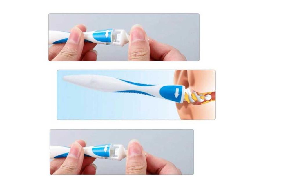 FIND BACK urządzenie do czyszczenia uszu 16 końcówek