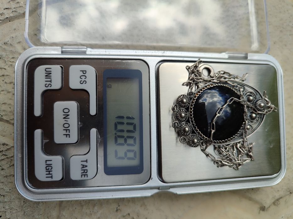 Кулон подвес с цепочкой серебро