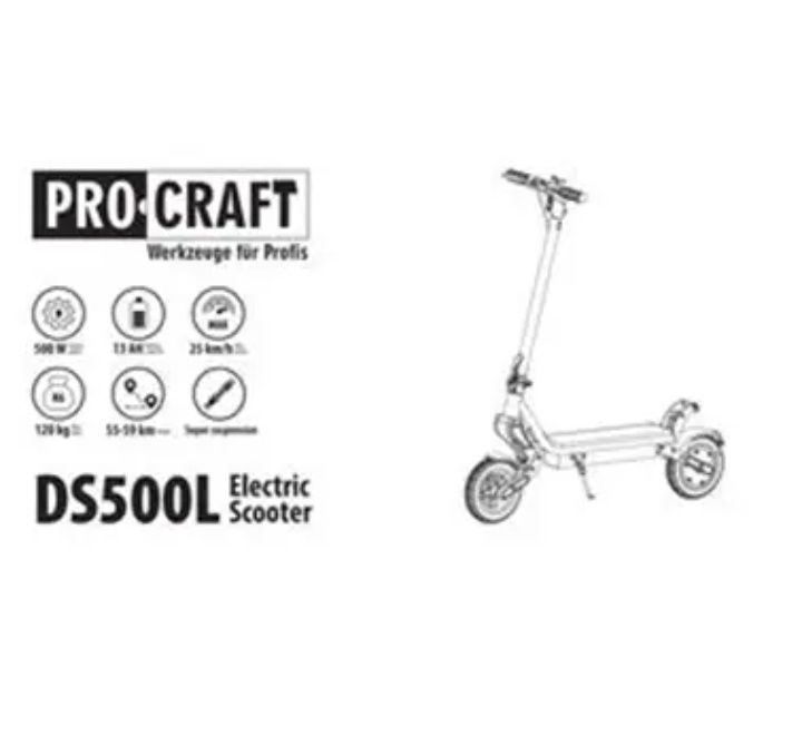 Электросамокат  ProKraft  DS500L