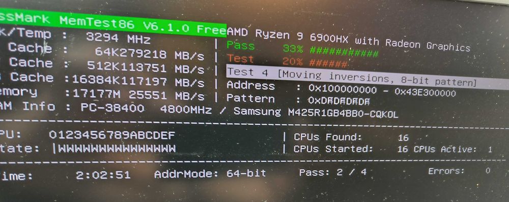 Pamięć RAM SoDimm DDR5 SAMSUNG 2x8GB 4800MHz M425R1GB4BB0
