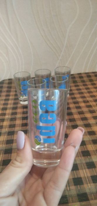 Рюмки стеклянные